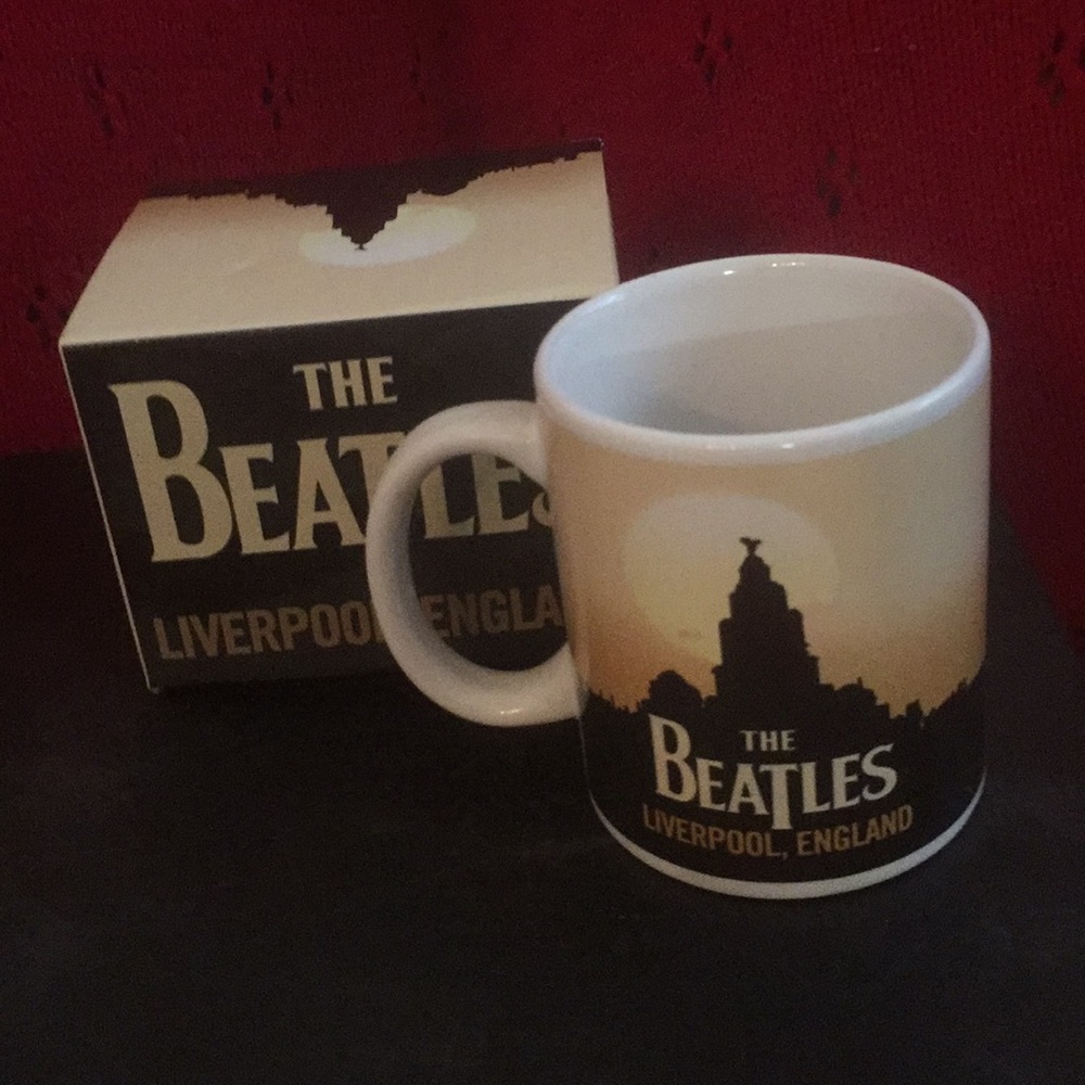 The Beatles Coffee Mug "Liverpool " With Box NEW